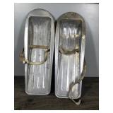 Vintage Aluminum Snow Shoes