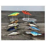 Lot of 10 Fishing Lures - see description for more info