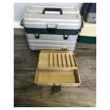 Lot of 4 Fishing Tackle Boxes