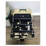 Lot of 4 Fishing Tackle Boxes