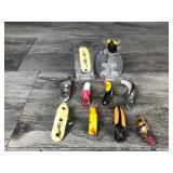 Lot of 10 Flatfish & Lazy Ike Collectible Fishing Lures