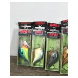 Lot of 7 Rapala Fishing Lures in Boxes - see description for more info