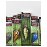 Lot of 7 Rapala Fishing Lures in Boxes - see description for more info