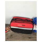 Jumper Cables - Emergency Kit (Jumper Cables, poncho, first aid, gloves, cone, S.O.S. Sign) - Wash and Scrub Brush and More