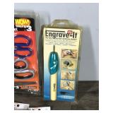 Scissor Set - 4 Manicure Sets and Engrave it Tool