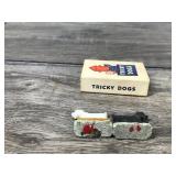 Vintake Tricky Dogs 1946 H. Fishlove & Co. Chicago U. S. A. #771 Magic Magnets TrickyTricky