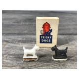 Vintake Tricky Dogs 1946 H. Fishlove & Co. Chicago U. S. A. #771 Magic Magnets TrickyTricky