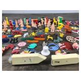 Vintage Cake Topper Figurines, Gum Ball Toys and More