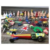 Vintage Cake Topper Figurines, Gum Ball Toys and More