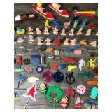 Vintage Cake Topper Figurines, Gum Ball Toys and More