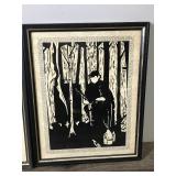 Lot of 4 Art Framed Pictures - 3 are signed with dates and 2 of them are numbered