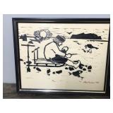 Lot of 4 Art Framed Pictures - 3 are signed with dates and 2 of them are numbered