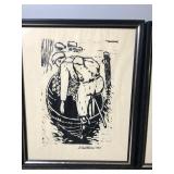 Lot of 4 Art Framed Pictures - 3 are signed with dates and 2 of them are numbered