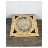 Vintage Federal Glass Snack Plates 