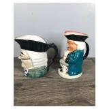 2 - Collectible Toby Mugs