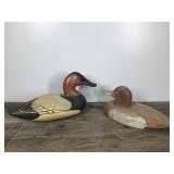2 - Collectible Wood Duck Decoys