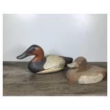 2 - Collectible Wood Duck Decoys