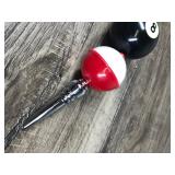 Billiards 8 Ball Bottle Stopper & Bobber Bottle Stopper