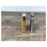 14 Karat Gold Plated Florentine Vintage Lighter - Vintage Robson Banker U.S. Pat. RE. 19023 Pocket Lighter