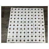 Lot of 100 Wheat Pennies in Cases
