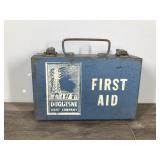 Vintage First Metal First Aid Kit - Duquesne Light Company