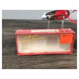 2 - Collectible Feathered Eppinger Dardevle Fishing Lures in Boxes