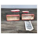 2 - Collectible Eppinger Dardevle Fishing Lures in Boxes