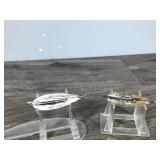 2 - Collectible Johnson’s Silver Minnow Fishing Lure Spoon in Boxes