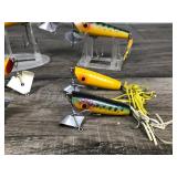 Lot of 6 Collectible Sputterbug Fishing Lures