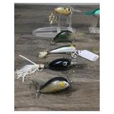 Lot of 10 Collectible Fishing Lures - see description for more info