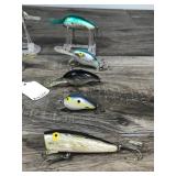 Lot of 10 Collectible Fishing Lures - see description for more info