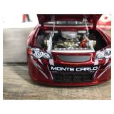 2002 NASCAR Mac Tools Team Hendricks Monte Carlo 1:24 Scale Car with 3 Pewter Race Car Drivers
