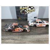 2 Car Set - 2000 Nascar BrookField Collectors Tony Stewart #20 Home Depot / Kids Workshop Grand Prix 1:24 scale
