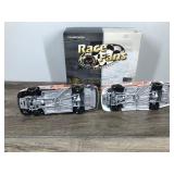 2 Car Set - 2000 Nascar BrookField Collectors Tony Stewart #20 Home Depot / Kids Workshop Grand Prix 1:24 scale