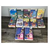 Lot 12 Disney VHS Tapes