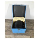 Lot of 45 RPM Records with Case - Beatles - CCR - The Monkees - Bunny Sigler - The Beach Boys - Three Dog Night - Neil Diamond - Deep Purple - Everly Brothers and More