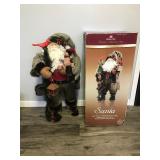 Large Santa (34” Height x 20” wide) Members Mark 2007 Holiday Collection in Original Box
