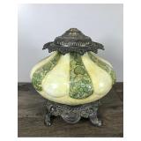 Vintage Glass Piece - Stand & Top / Not sure if it’s a light or what it’s supposed to be - no wire or hardware