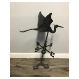 Farmhouse Metal Heron Weathervane