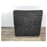 Weaved Household Storage Box with Metal Frame