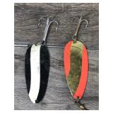 4 - Large Fishing Spoons - Muskie Size