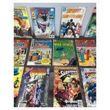Lot of 17 Comic Books - Batman - Legion of Super Heroes - Archie Series - Masters of the Universe - Superman - Weird War  & More - 12 centers on up