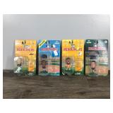 1996 & 1998 Football & Baseball Corinthian Headliner Figurines - Roberto Alomar - Reggie White - Kenny Lefton - Kevin Greene