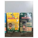 1996 & 1998 Football & Baseball Corinthian Headliner Figurines - Roberto Alomar - Reggie White - Kenny Lefton - Kevin Greene