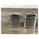 2 - Vintage Collectible Lighters - see description for more info