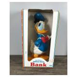 Vintage 1970s Donald Duck Piggy Bank – Ilco Disney