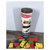 Vintage Block Craft Construction Blocks