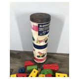 Vintage Block Craft Construction Blocks