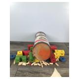 Vintage Block Craft Construction Blocks