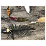 Lot of Collectible Fishing Lures - see description for more info